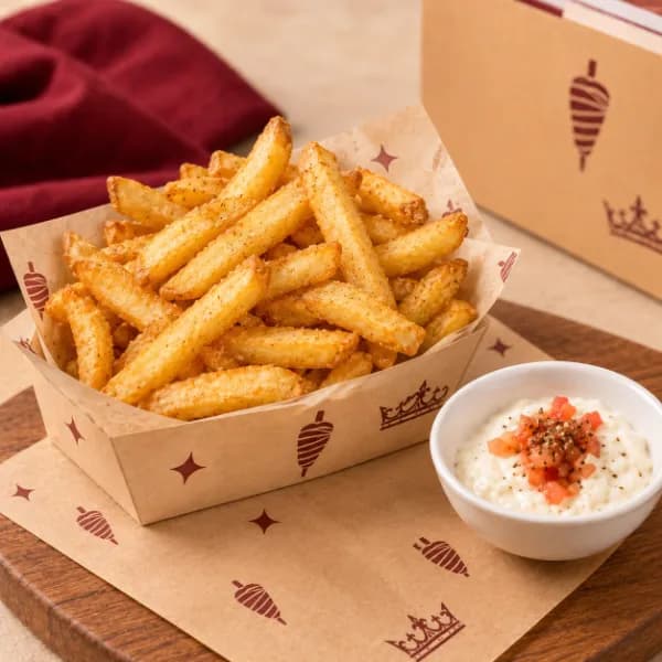 Chips and Garlic Sauce — ₹600